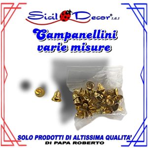 Campanellini varie misure pz.4
