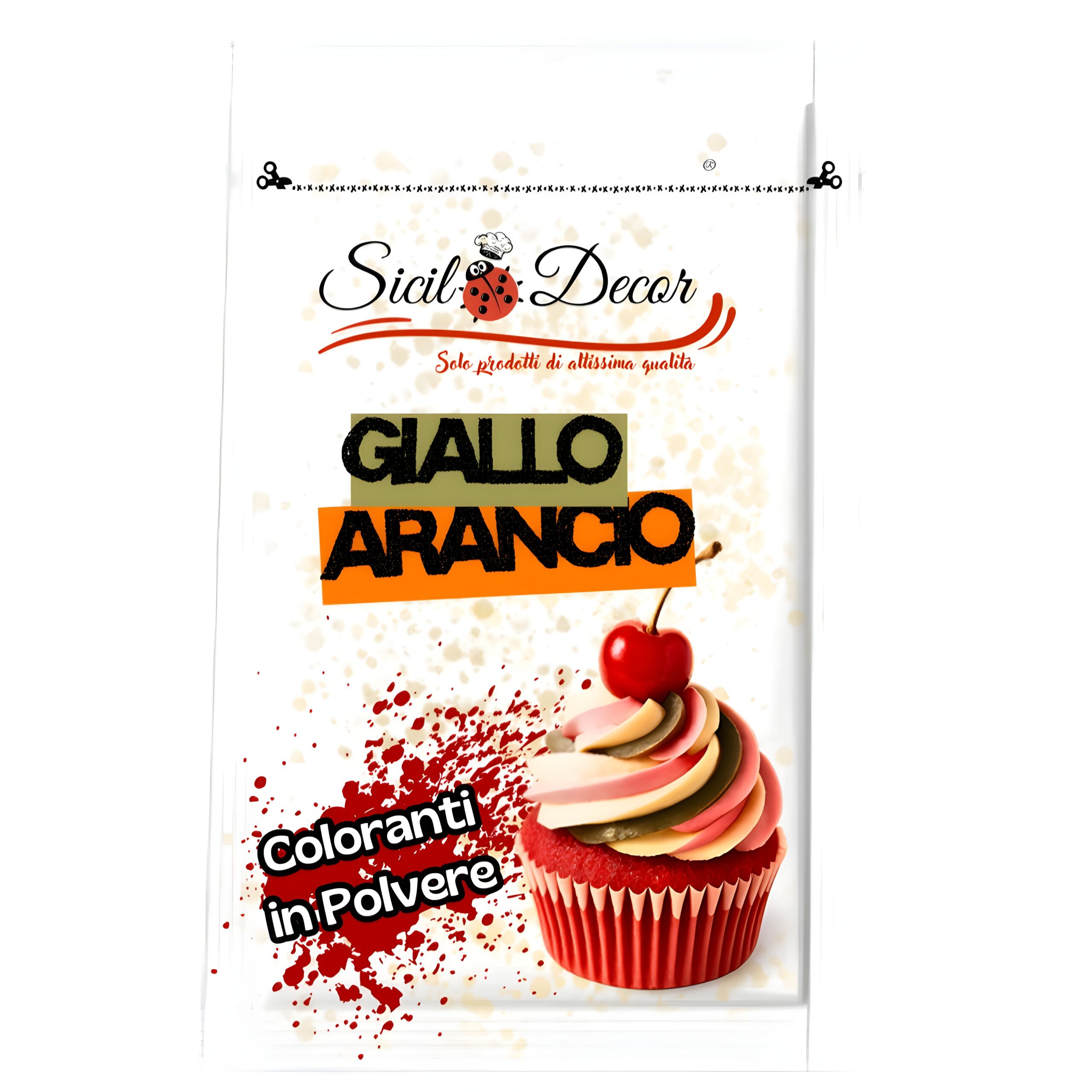 Colorante alimentare in polvere Giallo arancio